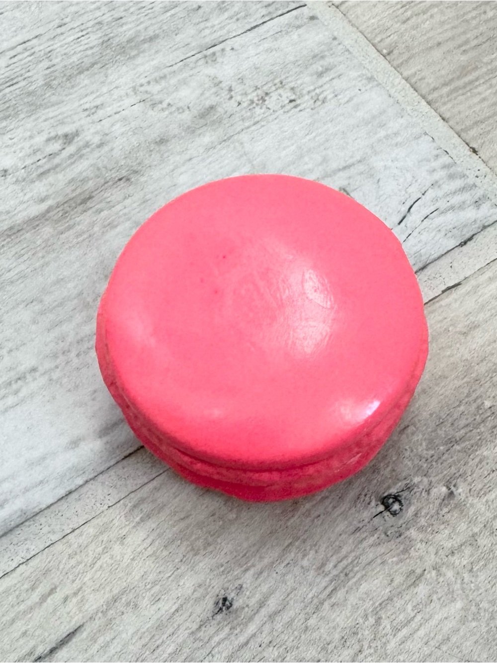 Pink Ceramic Macaron Trinket Case